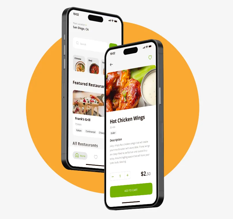 Hungry Hop mobile apps